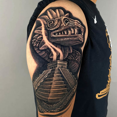 Quetzalcoatl (The feathered serpent)