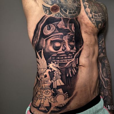 Aztec warrior Deity