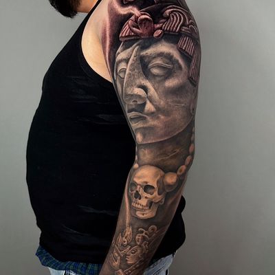 Maya Sleeve K'inich Janaab' Pakal (the last mayan king)